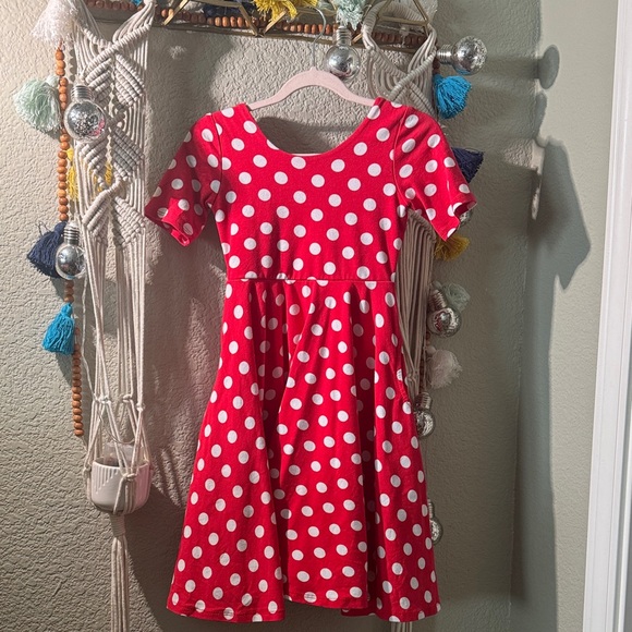 Remie Girl Other - Remi Girl Red Polka Dot Twirl Dress